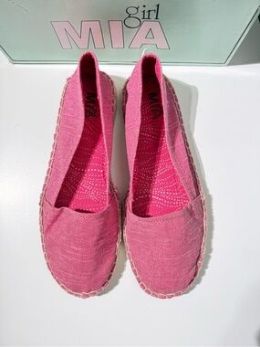 MIA Achilla Fuschia Glitter Linen